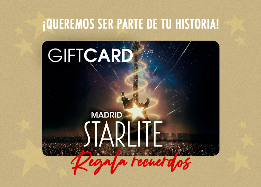 Tarjeta regalo Starlite Madrid
